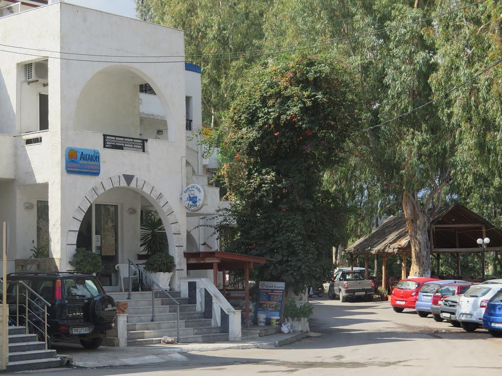 Egeon Rooms And Studios Georgioupoli Exterior foto